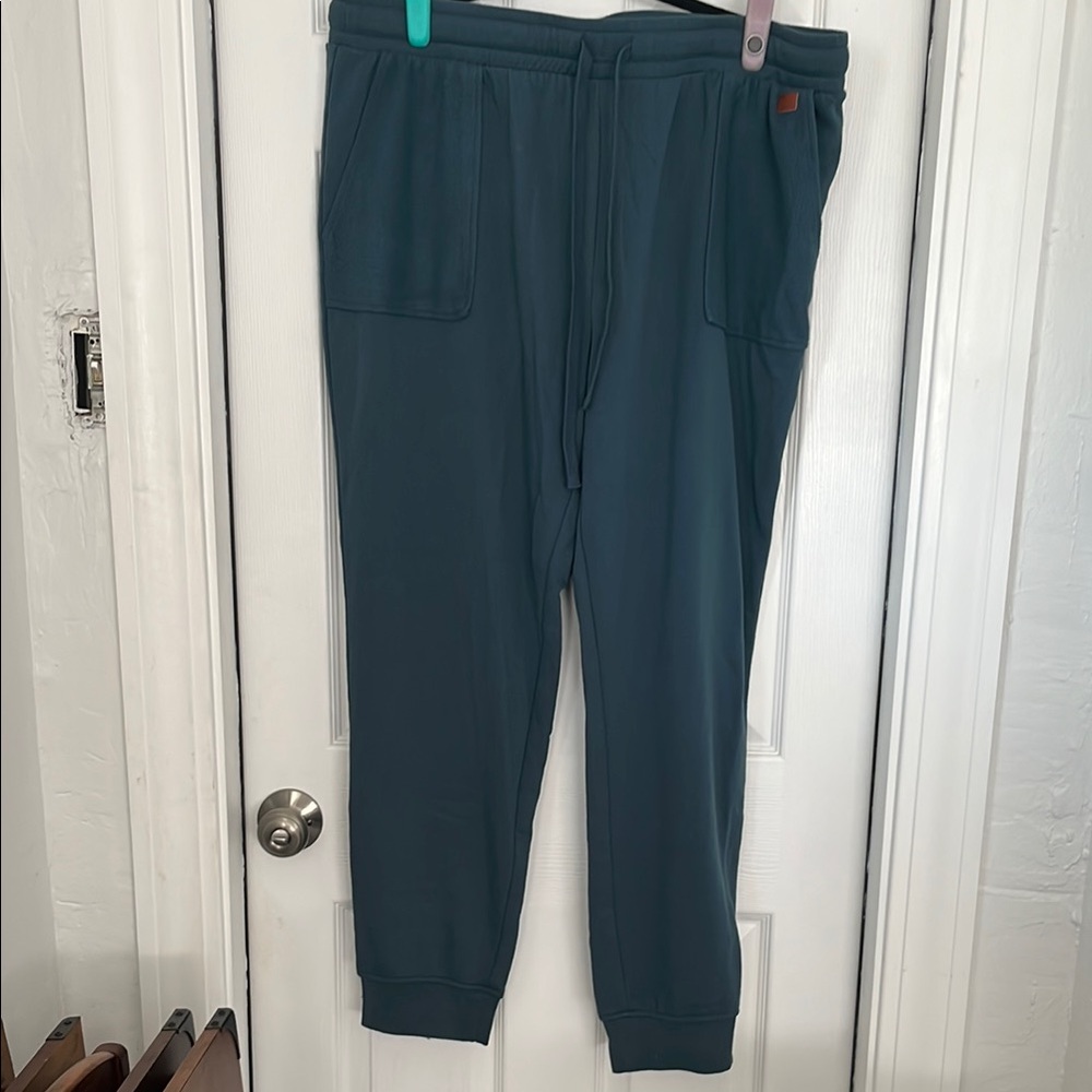 Peace Love World, Women’s, Teal Jogger Pants